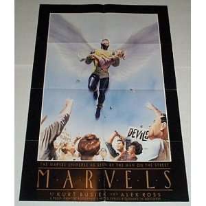  1993 Marvel Comics Marvels 1990s Promotional Poster X Men Angel 