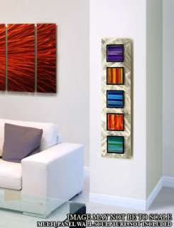 Modern Abstract Silver Metal Wall Art Sculpture Every Picture Tells A 