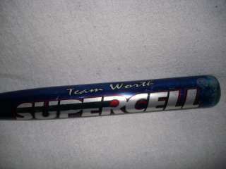 2001 Worth Supercell SSLLC ASA Softball Bat 34 28oz  