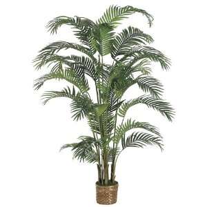   Potted Artificial African Areca Silk Palm Trees 6