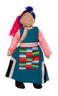 Tibetan Doll Crossroads Trade Chinese 18 Female Asian Toys 