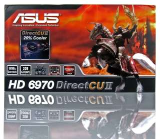 Asus DirectCU II HD 6970 EAH 6970 DCII Graphics Card  