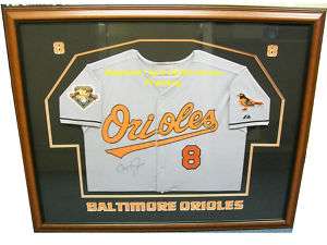 Cal Ripken Orioles Autographed Framed Jersey  