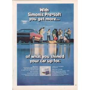  Simoniz Pre Soft Car Wax 1974 Original Vintage 
