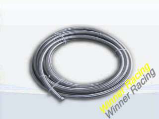 STAINLESS STEEL BRAIDED HOSE OIL/FUEL LINE AN8 FITTING 11.18MM(0.44 