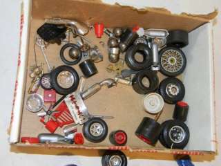 Vintage Collection Hot Rod Car Wheels Tires Toys Engines parts  