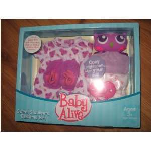  Baby Alive Sweet Slumbers Bedtime Set Toys & Games