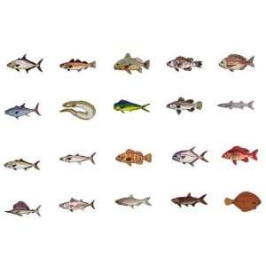  Brother/babylock Embroidery Card Saltwater Game Fish 1 