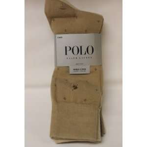  Polo Ralph Lauren Dress Socks %100 Genuine 4 Pack 