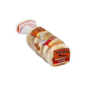 Thomas Plain 6 Pre Sliced Bagels 20 oz (Pack of 6)  