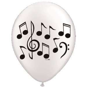  Music Note Latex Balloons   10 Balloons   11 Each Toys & Games
