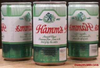 HAMMS misprint PABST BEER A/A CAN green WRONG color 3 CITY VERSION 