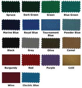 Worsted Pool Table Cloth for 7ft Table   High Speed Billiard Cloth 