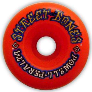 NOS Powell Peralta STREET BONES Skateboard Wheels RED  