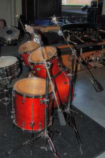 1980s Ludwig 5 piece Drumset w/ Roto Toms & Stands ~  in 