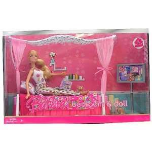  Barbie Bedroom and Doll Play Set Toys & Games