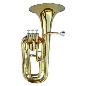  NEW BRASS B Flat BARITONE Horn W/CASE Musical Instruments