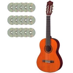   Classical Guitar, with 15 Guitar Lesson DVDs Musical Instruments