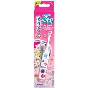  Spinbrush For Kids Battery Powered Toothbrush, My Way 