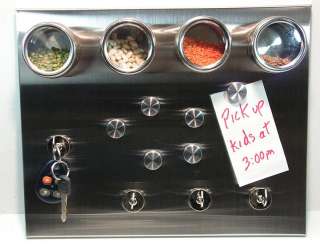   spice canisters refrigerator magnets etc this item is safety beveled