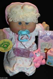 Cabbage Patch Kids Modern PA 19 White Lemon/Blue Paci Babies Girl 