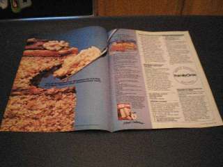 1985 Duncan Hines Cake Mix Ad Applesauce Walnut  