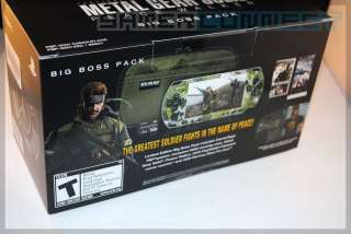   Gear Solid Peace Walker Big Boss Bundle Camo PSP 083717260561  