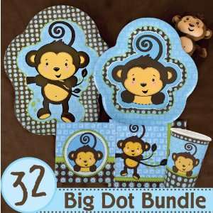  Monkey Boy Birthday Party Supplies & Ideas   32 Big Dot 