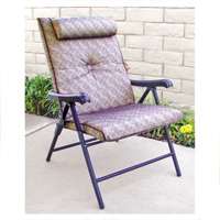   Chair Heavy Duty Extra Wide Camping Porch Patio Lawn Seat  