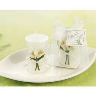 Kate Aspen Calla Lily Elegance Candle (Set of 12) product details page