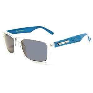 Biohazard Light Blue Retro Gafas De Sol Beach Wayfarers Sunglasses 