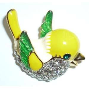  Jewelry Pin   Large Yellow Bird Pin Jewelry