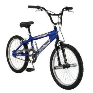  Mongoose Strike Boys BMX Bike (20 Inch Wheels, Blue 