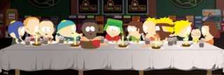 Nuevo el cartel 0D20 de South Park TV de la última cena