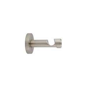 Single wall bracket for 3/4 contemporary curtain rods  