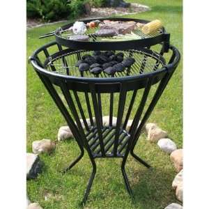  Gourmet with Grill Top and Charcoal Holder Patio, Lawn 