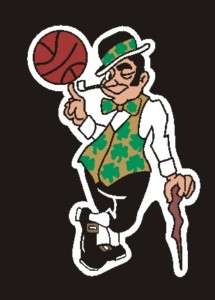 Boston Celtic Basketball Decal, Sticker 3.5 #2g  