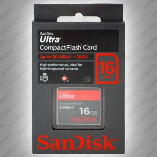 GENUINE SanDisk 16GB Ultra II Compact Flash CF Card SLR  