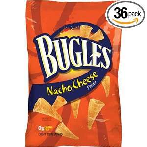 Toms Nacho Cheese Bugles, 2.0 Oz Bags (Pack of 36)  