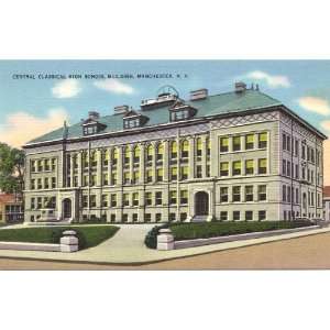   Central Classical High School Building   Manchester New Hampshire