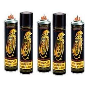   Quintuple Refined Butane Gas Fuel Refill 5 Can