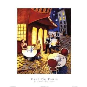  Cafe De Paris by David Marrocco 22x28 Health & Personal 