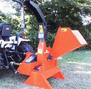 Wood Chipper, Carver Phoenix, tractor three point hitch mounted, pto 