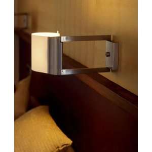 Bis Wall Light   satin nickel, Canadian Gold, 110   125V (for use in 