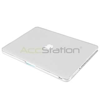 Clear Crystal Solid Hard Case Plastic Cover For Macbook Pro 13 Inch 13 