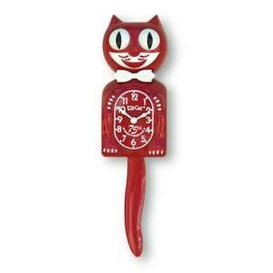 75th LIMITED ANNIVERSARY RED KIT CAT CLOCK KAT KLOCK  