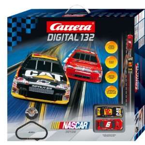   Carrera Carrera Digital 132 NASCAR Slot Car Racing Set Toys & Games