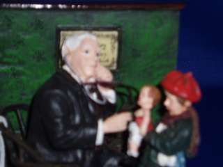   Rockwell The Doctor And The Doll Collectible Figurine RARE  