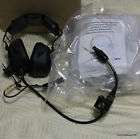 MILITARY   GENTEX COMMERCIAL GRADE HEADSET w/ ANR   NEW  