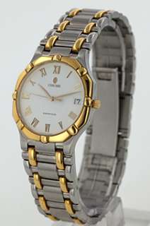 Concord Saratoga Stainless Steel and 18k Gold Mens Watch 15.58.237 